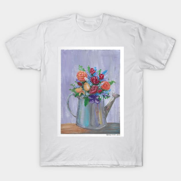 Watering Can T-Shirt by ReneeDixonArt